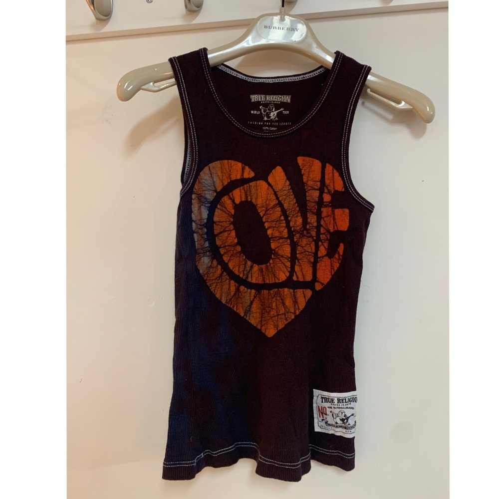 True Religion Kids Ribbed Tank